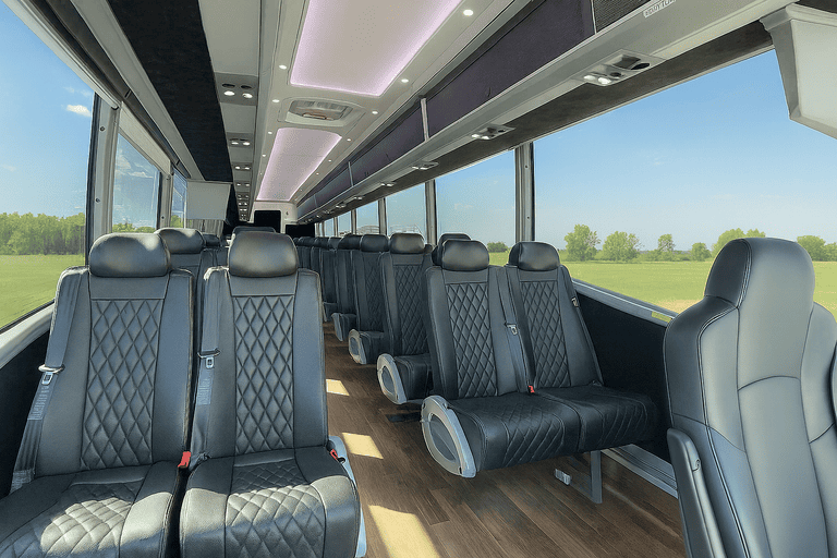 coach bus in Salt Lake City